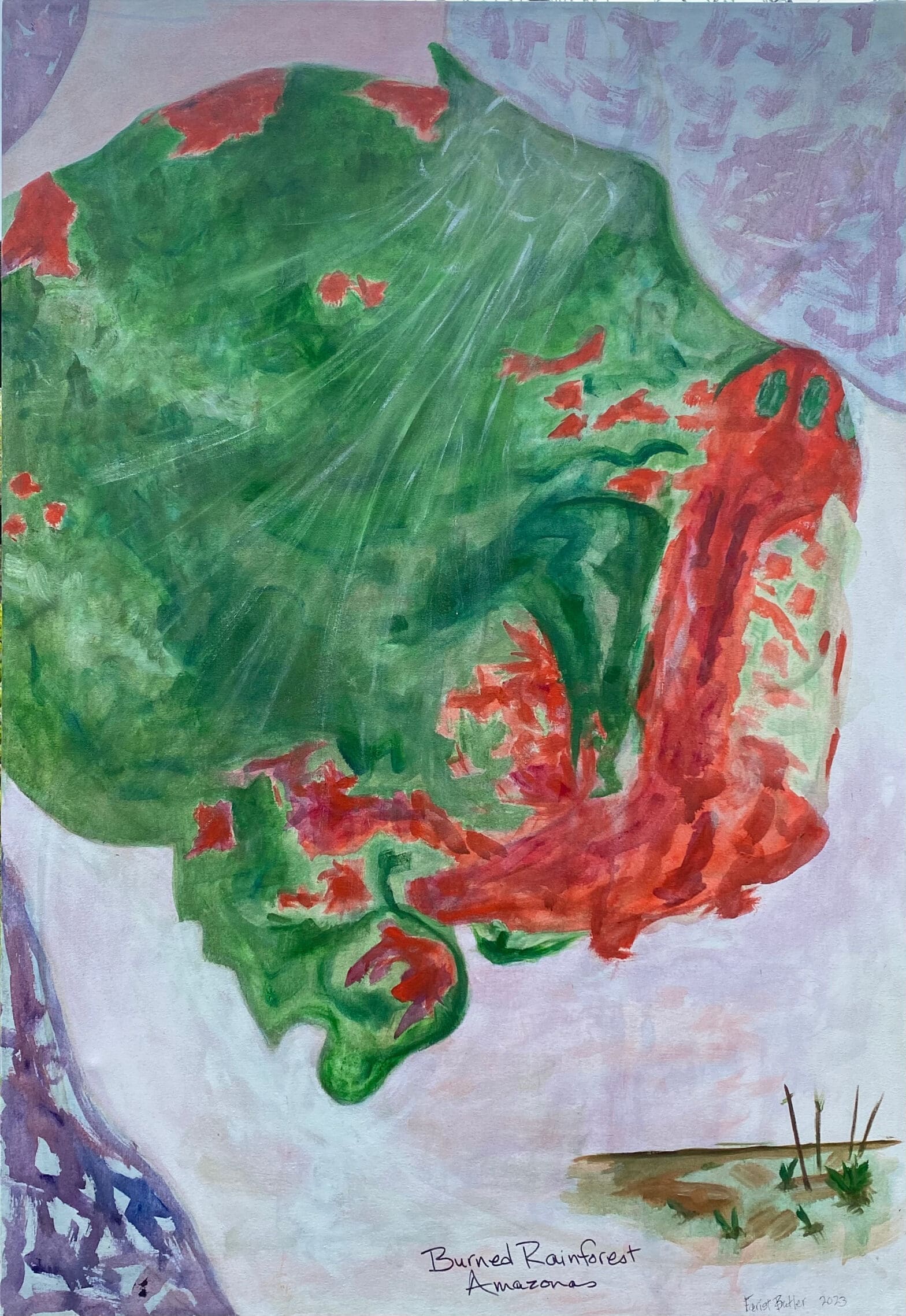 Today, we are excited to share artwork by one of Bio4Climate’s board members