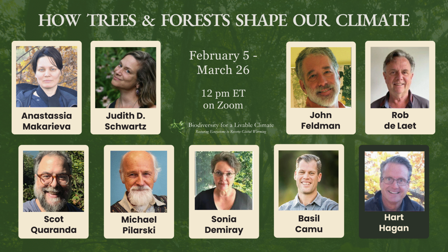 Save the Date! Emergent Intelligence of Trees: How Symbiosis Shapes Living Systems Free Preview March 11; class begins March 18