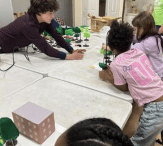 Soil to Sky curriculum activity with young learners