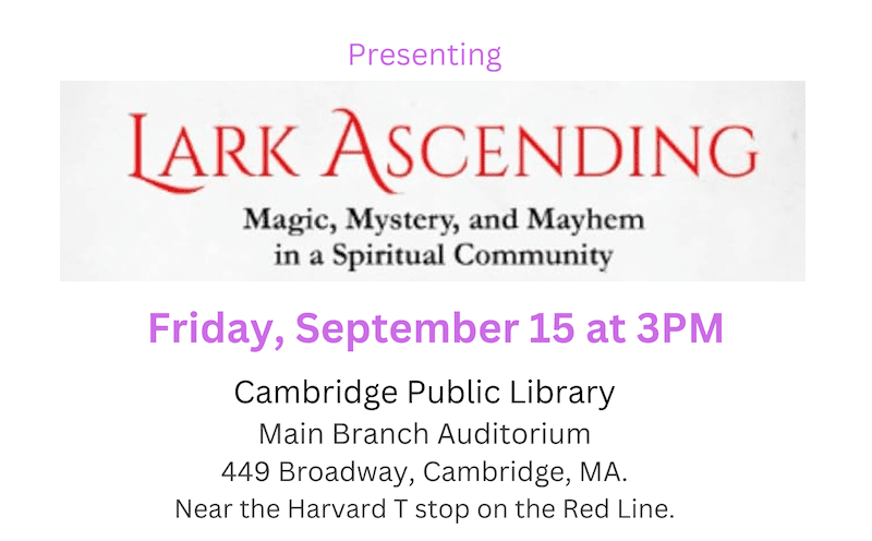 Lark Ascending – September 15 at 3pm